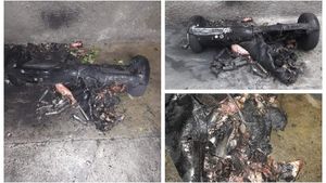 La un pas de tragedie! Hoverboard-ul unui puști din București a sărit în aer, după ce a luat foc. Micuțul a scăpat ca prin minune