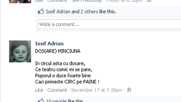 A compus o poezie de despartire. Citeste aici ultimul mesaj al lui Cocoana inainte sa ajunga la inchisoare