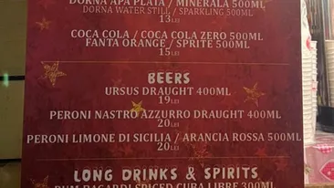 Cât costă o bere la draft, la Târgul de Crăciun din Piața Constituției. Bucureștenii au crezut că este o eroare