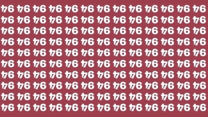 Test de perspicacitate | Depistați numărul 64 întors, în maximum 7 secunde