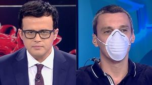 Mircea Badea, cu mască de protecție în direct. Care a fost reacția lui Mihai Gâdea