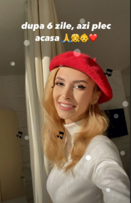 Andreea Bălan a fost externată. Ce mesaj le-a transmis fanilor, după 6 zile de spitalizare