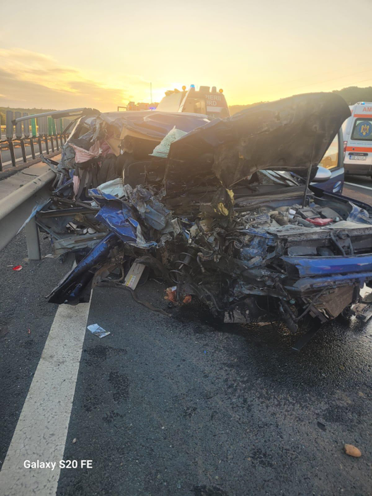 Accident mortal în Sibiu!/ Sursa foto: IPJ Sibiu