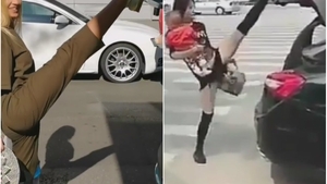 Flavia a demonstrat şi ea că poate! ”Vecina”, remake la un filmuleţ viral