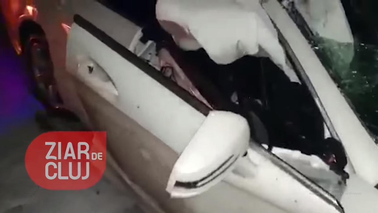 Atenție, imagini zguduitoare! VIDEO realizat la doar cateva minute dupa accidentul în care a murit Gabriela Rîpan: „Ajutoor! Ajutoor!”