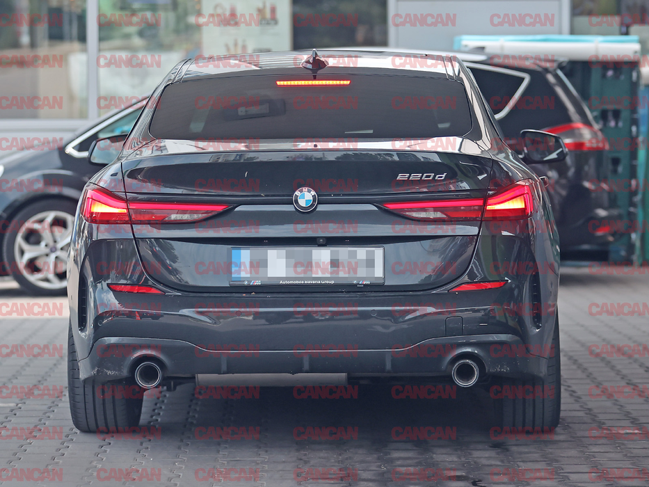 Aza Gabriela conduce un BMW 220d