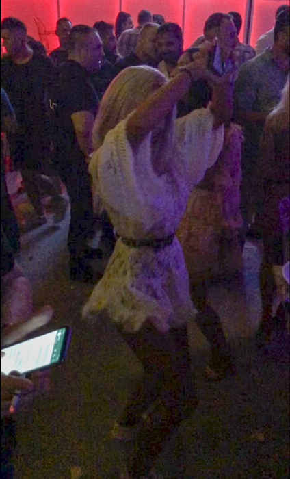 Bianca a făcut show în Breeze
