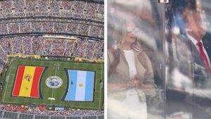Donald Trump, apariție surpriză la finala Cupei Mondiale! Toate privirile s-au îndreptat spre liderul american