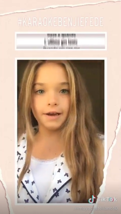 Maya Castellano, Regina TikTok-ului! Imagini de senzație cu frumoasa adolescentă și reacția Antoniei când își vede fata cântând
