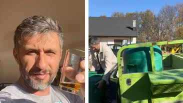 Ce băutură tradițională prepară Dragoș Bucur la țară. Actorul și Dana Nălbaru locuiesc într-un sat din Argeș: ”La oraș se bea Prosecco, coniac și alte fițe”