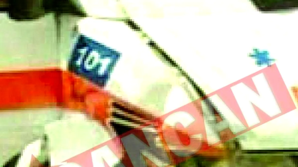 O ambulanta s-a ciocnit cu un alt autoturism, in Chitila