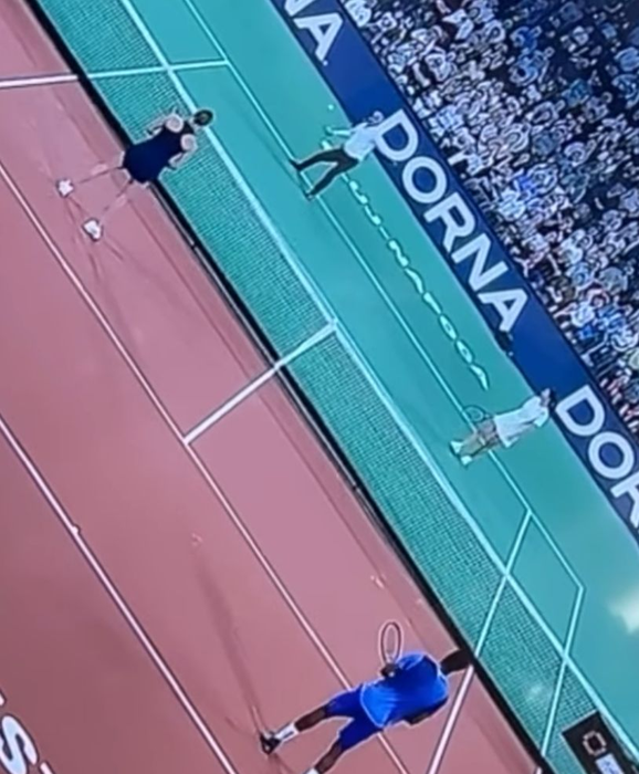 Tatăl Simonei Halep pe terenul de tenis alături de fiica lui/ sursă foto: social media