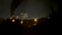 Ultima oră: INCENDIU violent la un bloc de 12 etaje din nordul Capitalei