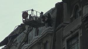 Pompierii s-au pus pe treaba! Cum au rezolvat problema turturilor in Bucuresti VIDEO