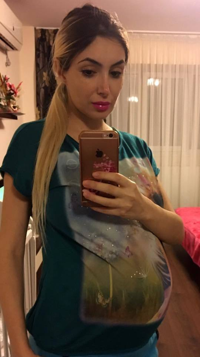 Sexy Brăileanca este la doar câteva zile distanţă de naştere.