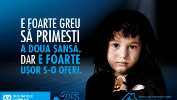 “A DOUA ȘANSĂ”, o campanie SOS Satele Copiilor România