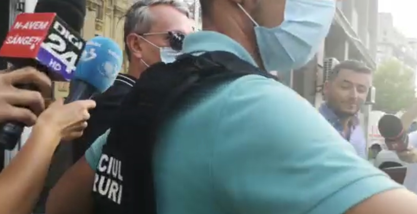 Mihai Bizu, în custodia Poliției
