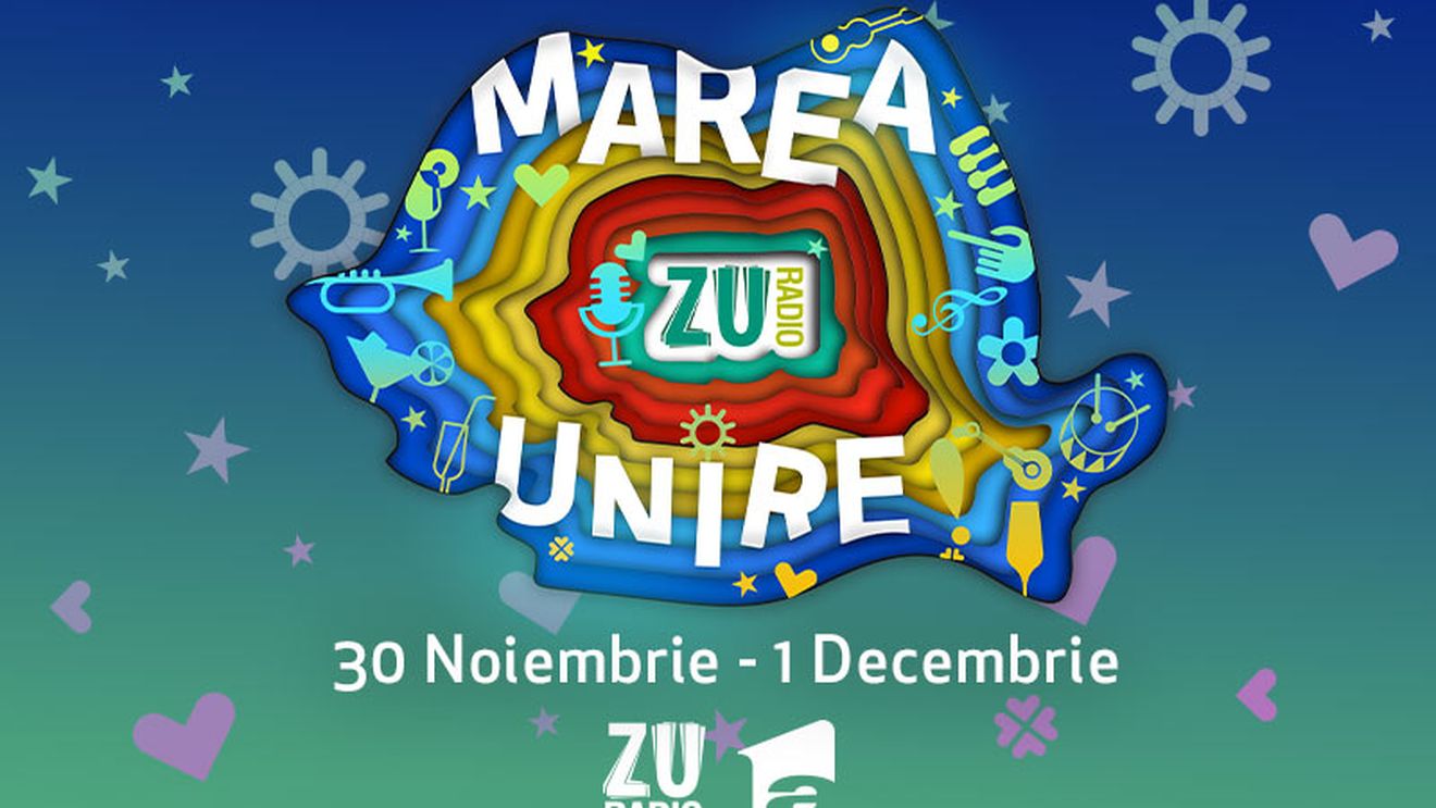 Radio ZU organizează cel mai mare concert din pandemie. Marea Unire ZU 2020 va fi difuzată simultan pe toate platformele Radio ZU și pe Antena 1