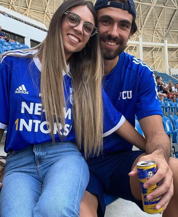 Andrea Compagno a devenit tată! Logodnica fostului atacant al FCSB-ului a născut un băiețel perfect sănătos