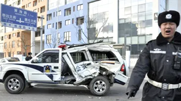 A facut dezastru in trafic!