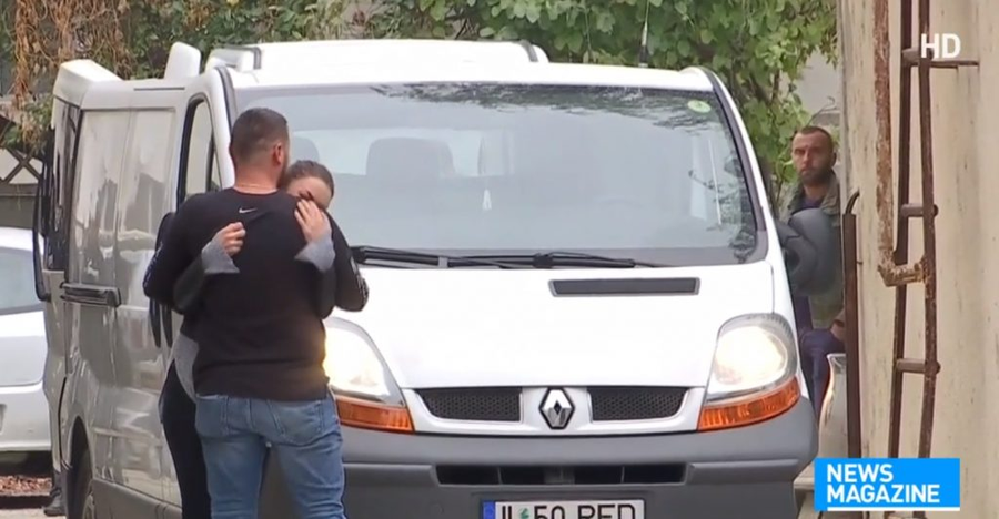 Accident Ialomița. Scene cutremurătoare la morgă, după ce trupurile victimelor au fost luate de rude © captură Antena 3