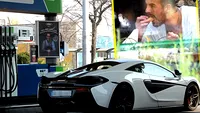 Are McLaren de 170 mii €, dar… A băgat benzină de 20 de euro + a luat prânzul lowcost