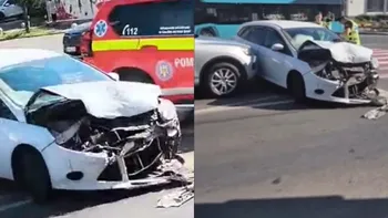 Un bărbat din Galați a intrat cu mașina în soția lui. A lovit-o pe trecerea de pietoni și a fugit