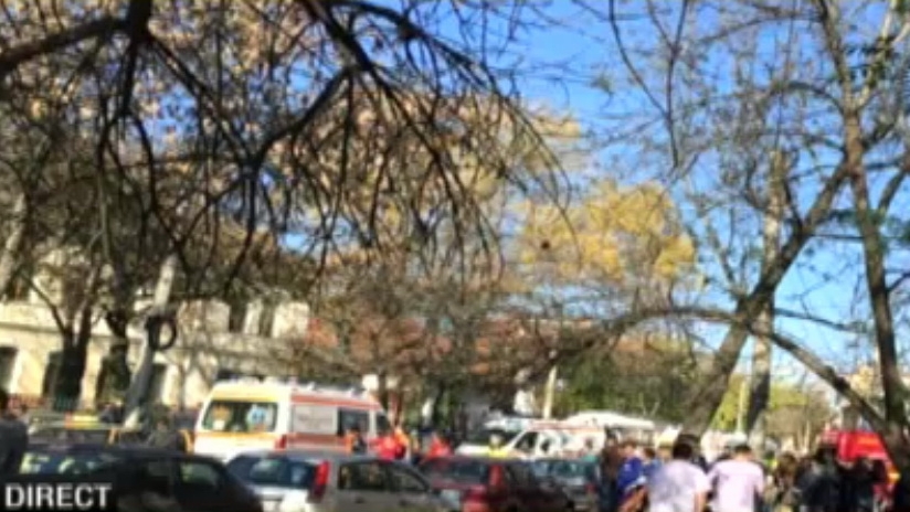 Accident spectaculos! 17 raniti la Timisoara dupa ce o betoniera a lovit un tramvai!