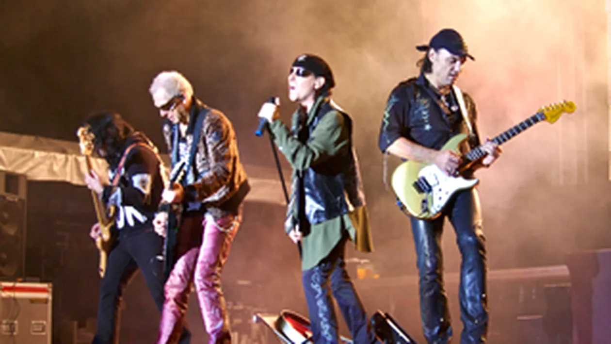 Rockerii de la Scorpions au cerut bere romaneasca si masini germane pentru concertul de la Cluj