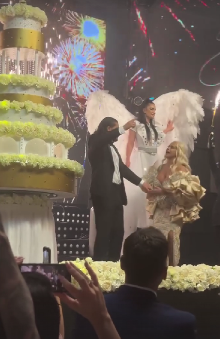 Anda Adam și Yosif Mohaci au avut o nuntă în stil libanez/ Sursa foto: Instagram