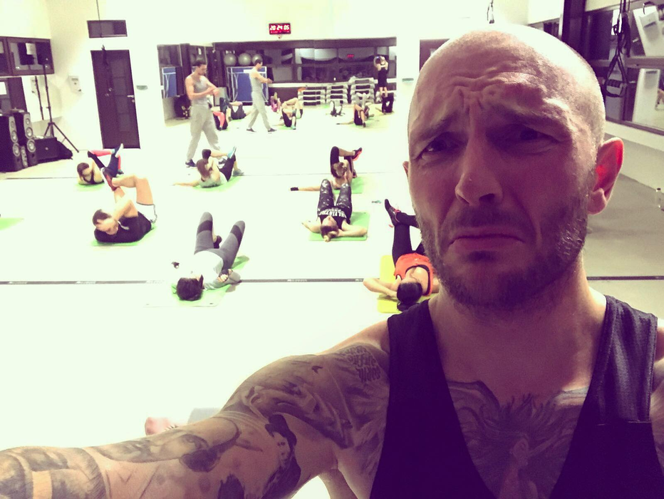 Cătălin Bordea l-a dus pe Spike la sală, pentru a-l ajuta să scape de depresie