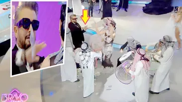 Premieră la Bravo, ai stil! Cătălin Botezatu a aruncat cu bani pe Andreea Tonciu în timp ce aceasta dansa pe ritmuri de muzică arăbească