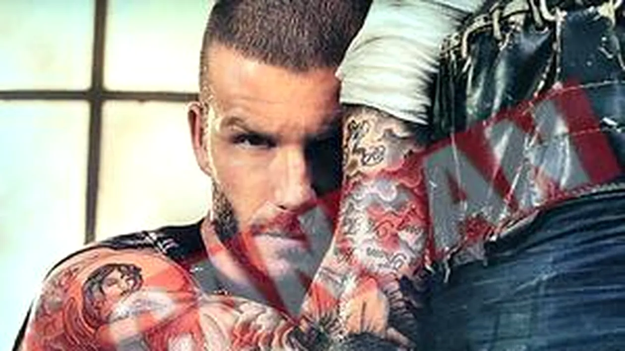 Imagini din calendarul Beckham pe 2009