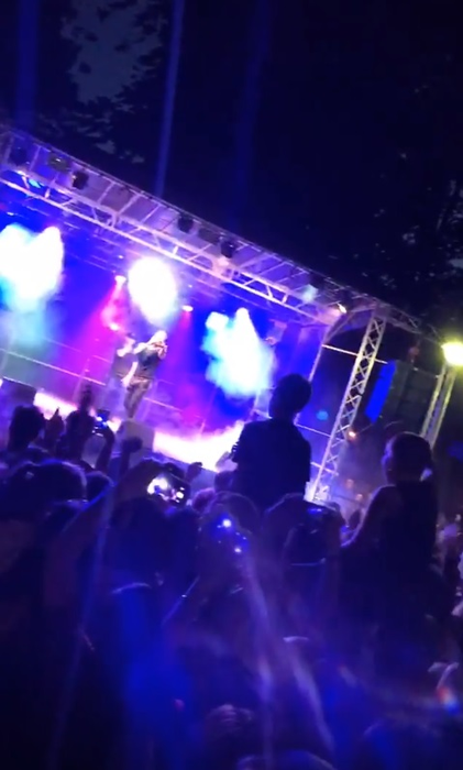 Alex Velea, la mitingul diasporei. Gestul făcut de iubitul Antoniei