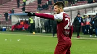 Accidentat, Țucudean pierde meciuri importante la CFR Cluj!