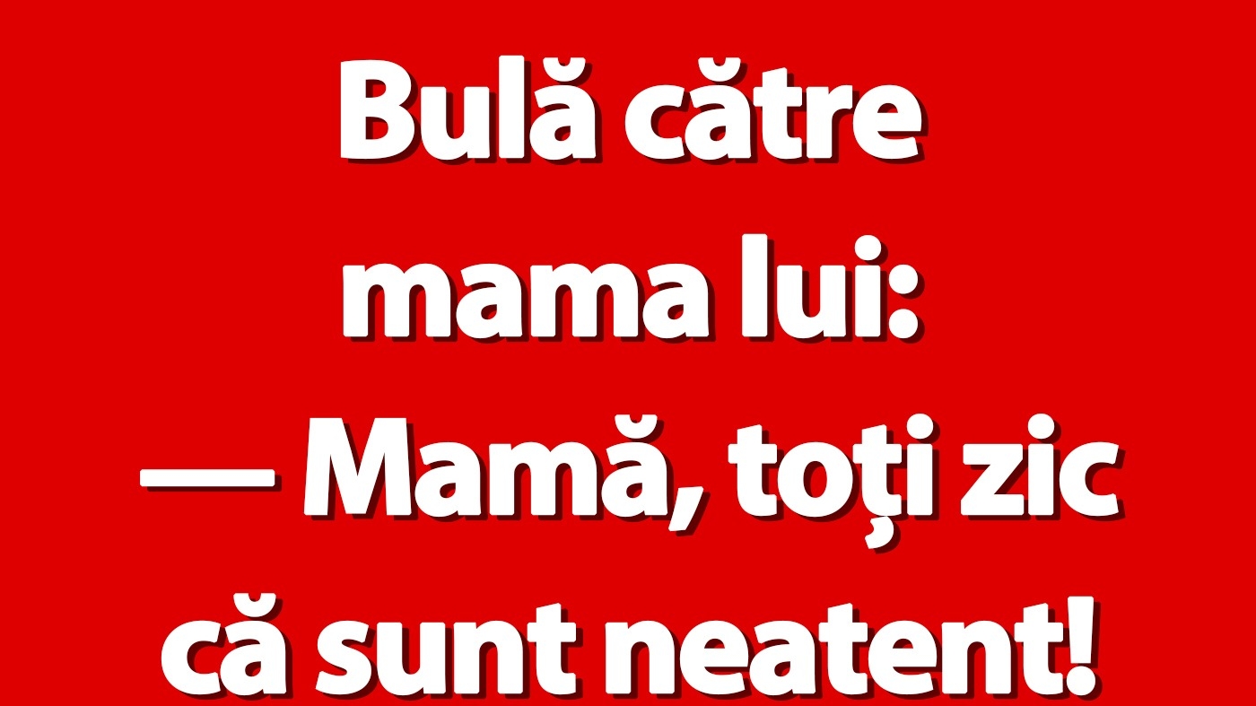 BANC | Neatenția lui Bulă