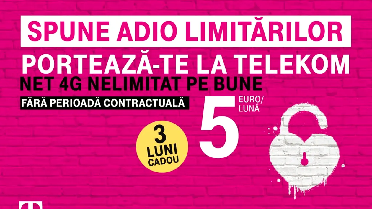 Telekom: Despărțirea este noua lipeală!