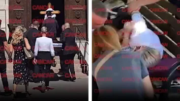 A leșinat după ce sicriul lui Ion Cernea, soțul Irinei Loghin, a ajuns la cimitirul Bellu. Cei prezenți i-au acordat ajutor pe o bancă