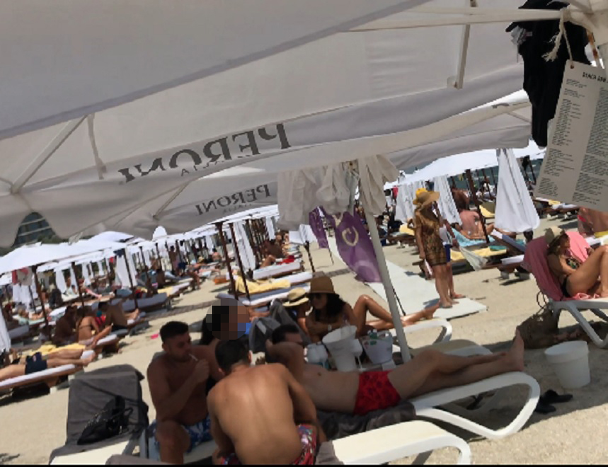 Mihai Mincu și fiica patronului de la FCSB s-au relaxat pe o plajă din Mamaia