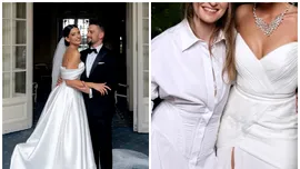 A venit îmbrăcată în rochie albă la nunta Oanei Moșneagu! Cum a reacționat mireasa când a văzut-o: „Mare dramă, mare tragedie”