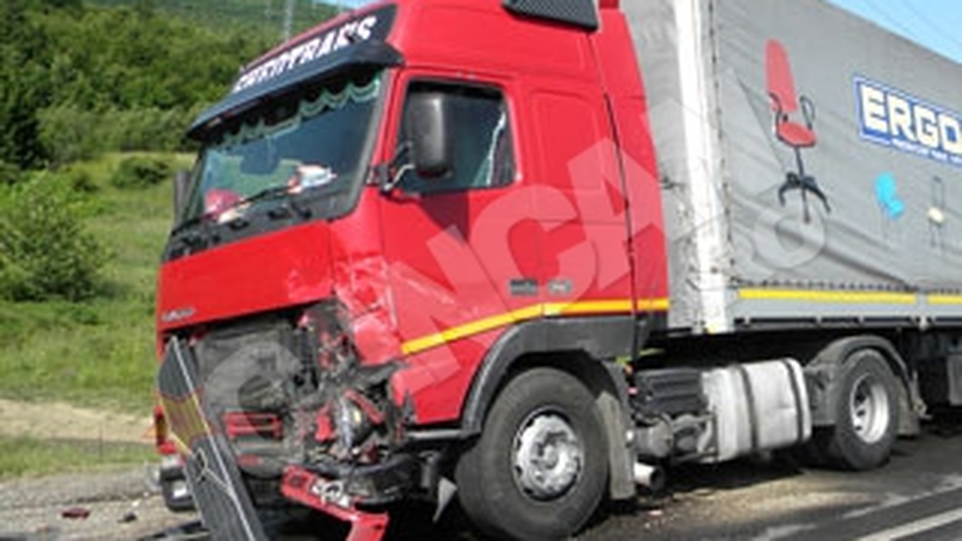Grav accident petrecut pe Drumul national 1 A la iesirea din Sacele spre Cheia!