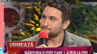 VIDEO Proful Dan Visan: "Eu consider ca Oana, alaturi de mine, a trait ceva frumos. Au fost momente de dragoste"
