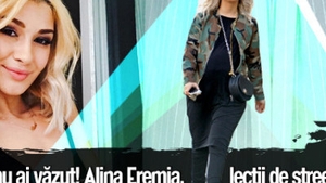Asa ceva nu ai vazut! Alina Eremia, lectii de street style!?