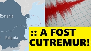 Încă un CUTREMUR în Vrancea! Ce intensitate a avut