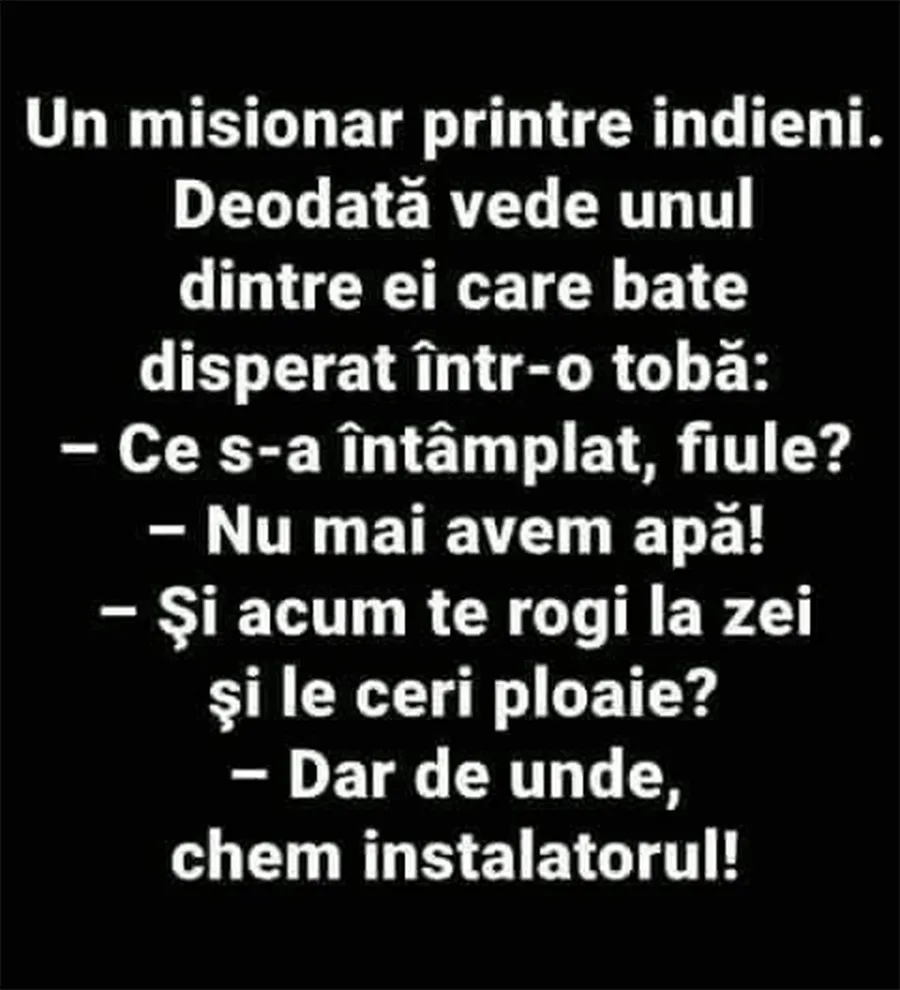 misionarii si indienii bancul