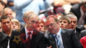 Vladimir Putin,  la Campionatul European de Judo