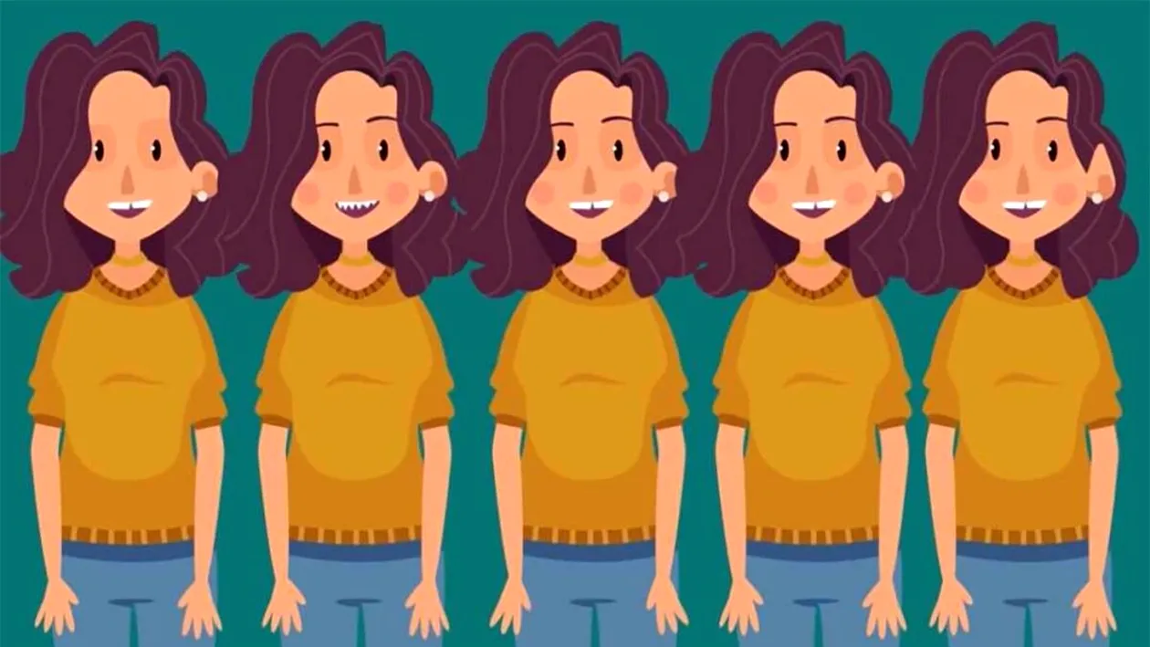 Test de inteligență | Care este SINGURA femeie reală dintre cele 5 din imagine?