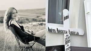 Primele imagini de la priveghiul Andreei Aniță, tânăra care a murit din cauza unei forme agresive de cancer