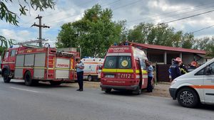Accident cu 7 victime în Dâmbovița. Este al doilea accident cu microbuz într-o săptămână