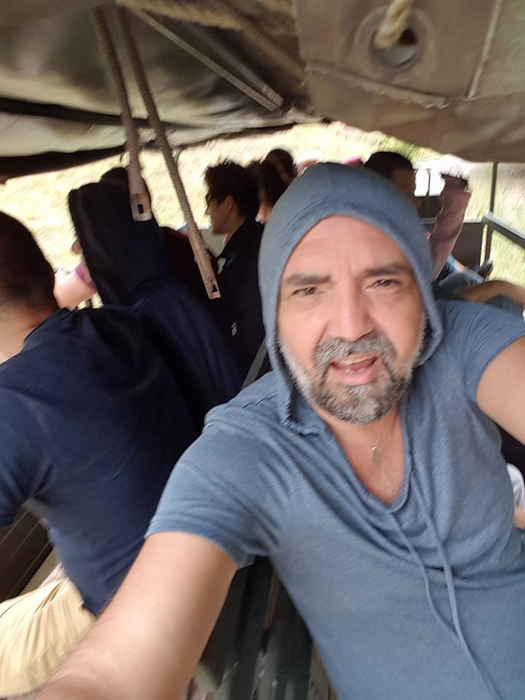 Daniel Iordăchioaie după ce a câştigat lupta cu cancerul